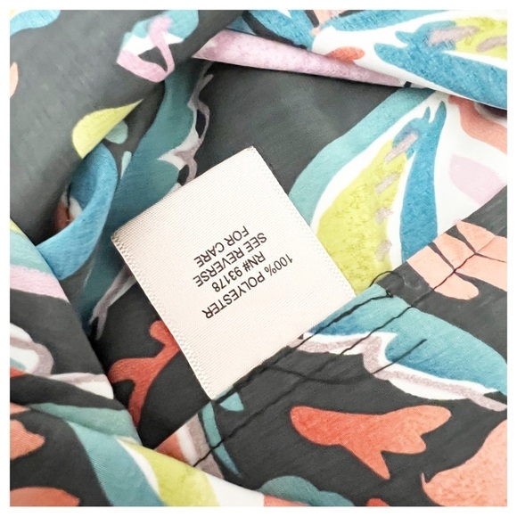 Philosophy Colorful Button Down Shirt Dress, Size Small - Picture 8 of 9